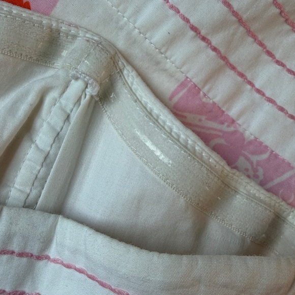 LIKE NEW Lilly Pulitzer Women's Size 6 Floral & Umbrellas Print Strapless Dress - Picture 9 of 12